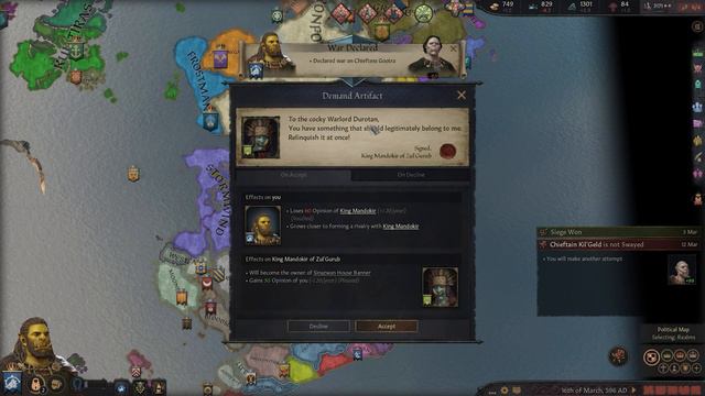NÁŠ ROD FROSTWOLFŮ BUDE VLÁDNOUT - CRUSADER KINGS 3 - GUARDIANS OF AZEROTH II - CZ/SK - #5 смотреть онлайн