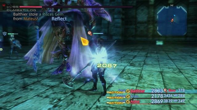 Final Fantasy XII: The Zodiac Age - Mateus Boss Battle (Stillshrine of Miriam) смотреть онлайн