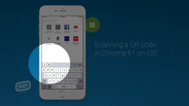 Scanning QR codes in Chrome 61 in iOS смотреть онлайн