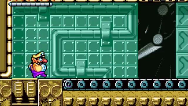 Wario Land 4 - Ruby Passage - The Curius Factory - (GBA) смотреть онлайн