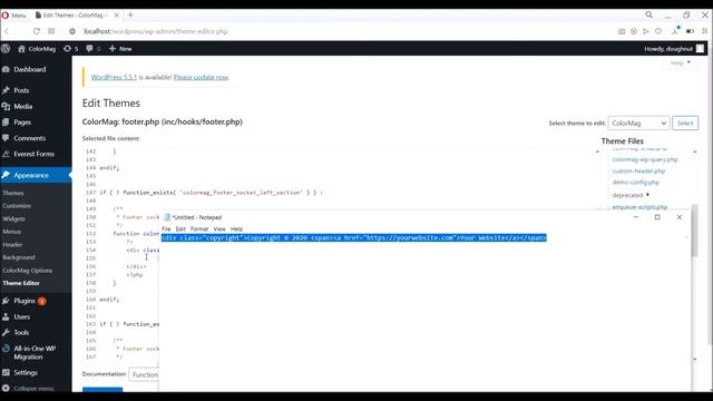 How To Change The Footer Of ColorMag WordPress Theme смотреть онлайн