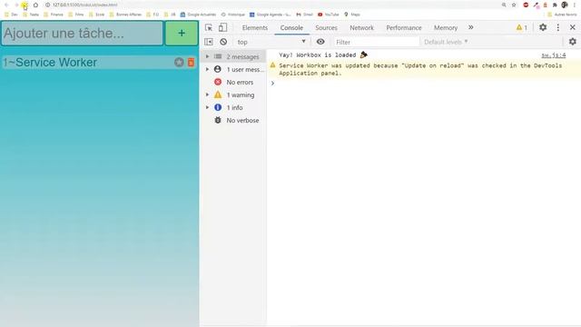 #21/23 Coder une Todo List en Javascript De A à Z Pour Débutant (2020) PWA: Service Worker смотреть онлайн