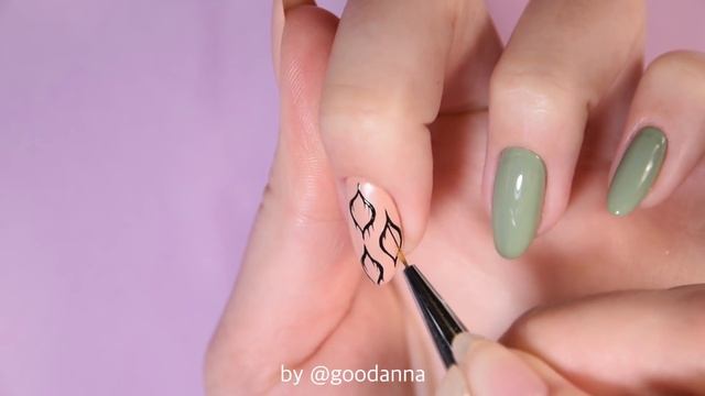 САМЫЙ ИДЕАЛЬНЫЙ НЮД || Матовый графический маникюр смотреть онлайн