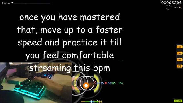 how to stream in osu (stream 600 bpm in 1 month!)‪ смотреть онлайн