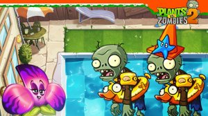 ? НОВОЕ РАСТЕНИЕ МОРСКАЯ ФЛОРА И НОВЫЕ ЗОМБИ С УТКАМИ! ? Plants vs Zombies 2 Растения против зомби