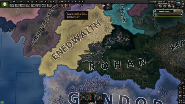 FOR ISENGARD! - LORD OF THE RINGS MOD FIRST LOOK - Hearts of Iron IV - Episode 1 смотреть онлайн