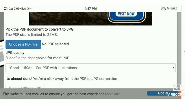 convert PDF file to JPG format | किसी भी PDF File को JPG format में बदलें смотреть онлайн