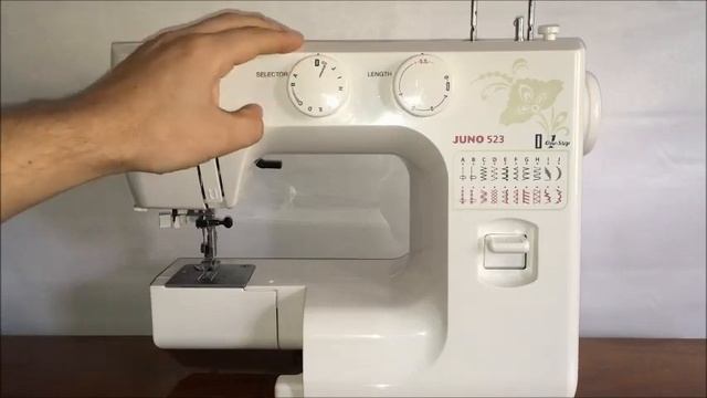 Janome Juno 523.Обзор.