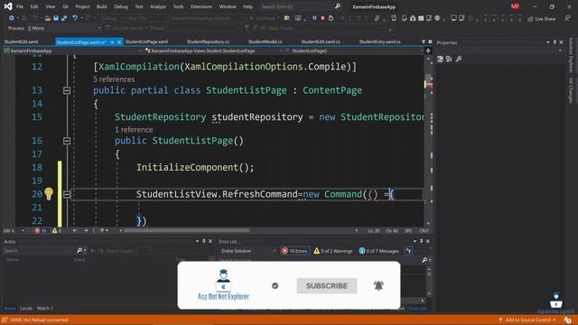 Implementing Is Pull To Refresh in ListView using Xamarin Forms | IsPullToRefresh смотреть онлайн