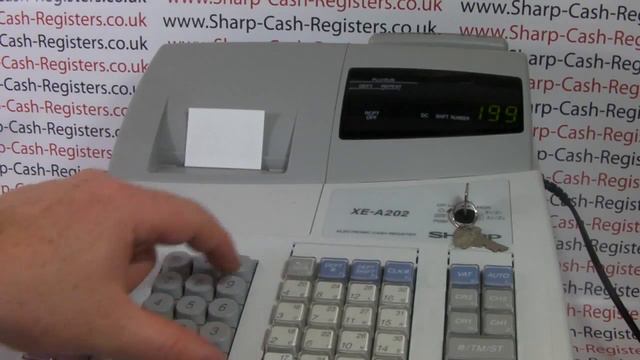 Sharp XE-A202 Receipt Printing Problems / XEA202 Till Roll Not Working смотреть онлайн