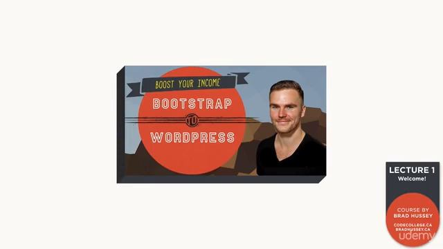 How to make a #WordPress #Theme Using #Bootstrap lecture 1. Welcome To The Course! смотреть онлайн