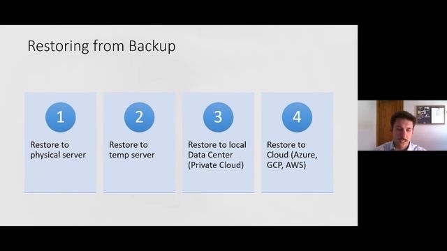 Four Options For Restoring Data From Backups смотреть онлайн