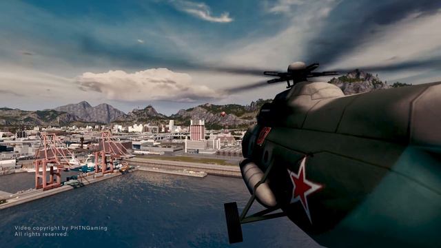GoPro 4K Action Camera on Mi-8 Helicopter - Cities Skylines смотреть онлайн