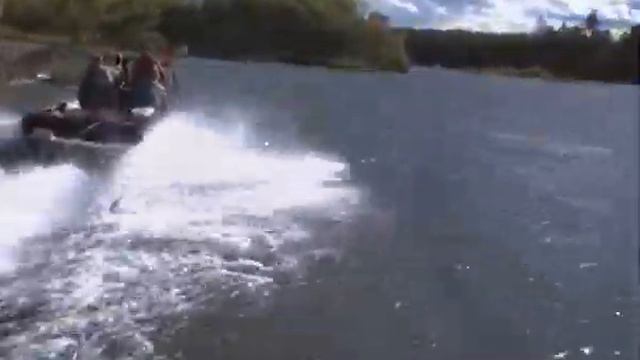 Водометный катер Fuso Jet р. Агул смотреть онлайн