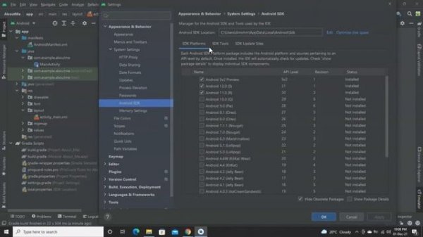 fix the emulator process for avd has terminated or killed android studio