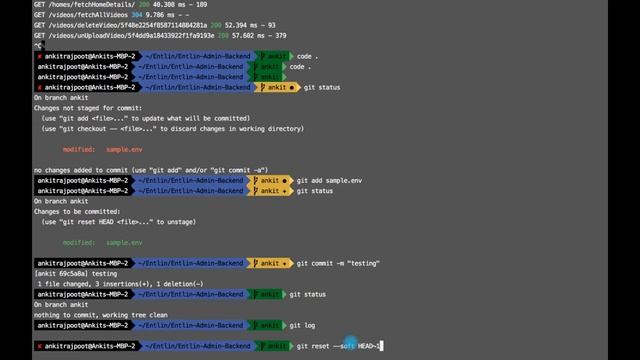 Remove git commit which has not been pushed смотреть онлайн