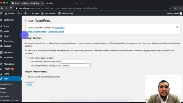 Users & Tools Tab and their Sub-Options in WordPress - Explained For Beginners. смотреть онлайн
