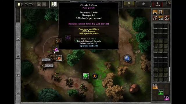 Gemcraft Chasing Shadows Walkthrough 1st level on Glaring Difficulty смотреть онлайн