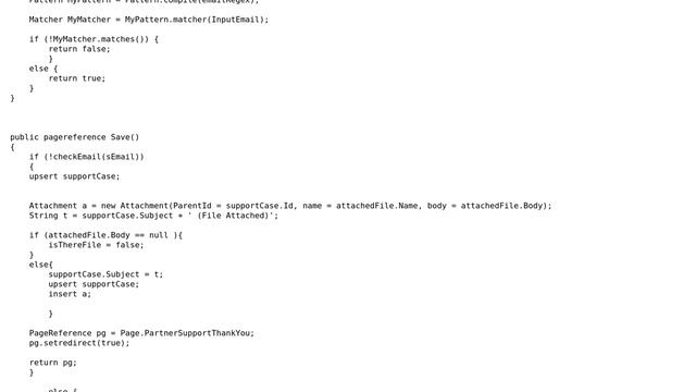 Salesforce: Email Validation Using REGEX in a Controller Extension смотреть онлайн