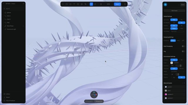 How to create 3D paths in Spline смотреть онлайн