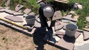 Мощение камнем. Лемезит.