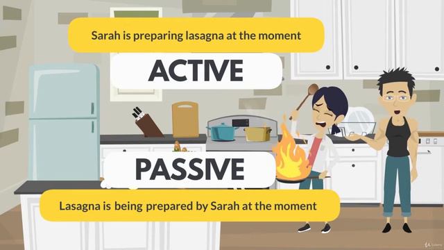 5 English Grammar Passive voice Present progressive смотреть онлайн