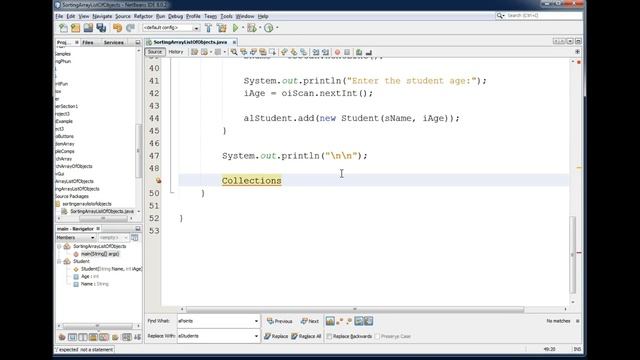 Sort ArrayList of Objects смотреть онлайн