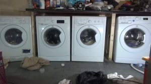 Wash Race No.202 - 4 Indesits on 60 minute wash cycle