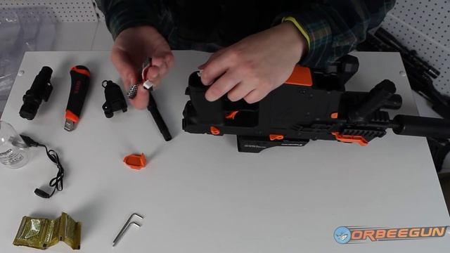 Гидробольный автомат Kriss Super Vector VII orbeegun, orbeeball - орбиз смотреть онлайн