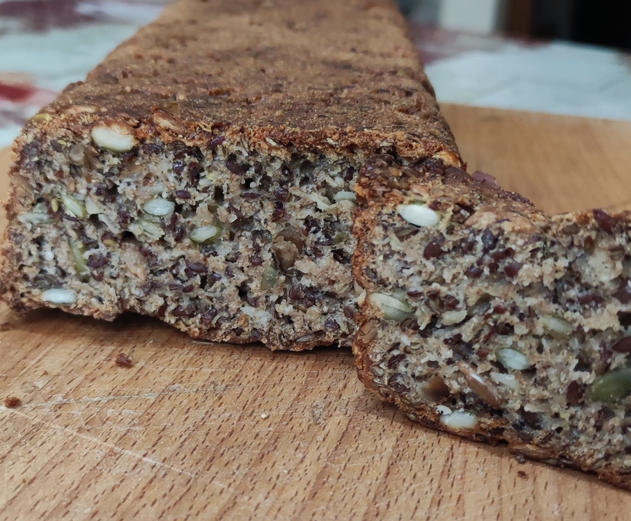 Полезный хлеб, пеку каждый раз, как съедаем. смотреть онлайн