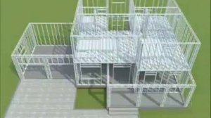 Дом из панелей Ханьи