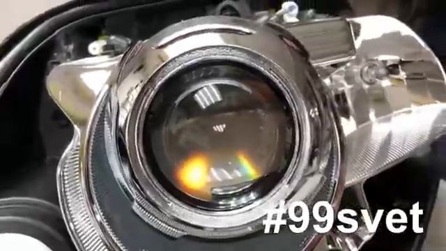 Ford Kuga -установка светодиодных модулей (мастерская 99svet) смотреть онлайн