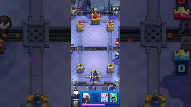 INSANE NIGHT WITCH DECKS - Clash Royale смотреть онлайн