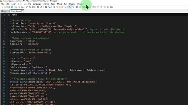 LipsumCakesV3 - Free Cake Shop Online Order Website Form смотреть онлайн