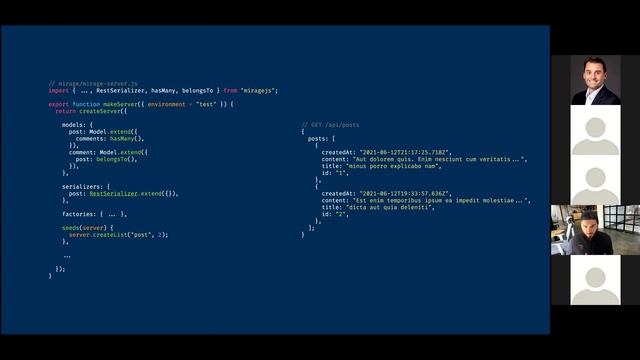 KC React Meetup January 2022: MirageJS - How to spin up a Mock API in minutes смотреть онлайн