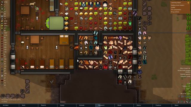 Rimworld A16 Alpha 16 Extreme Permadeath #6 Part 8 смотреть онлайн