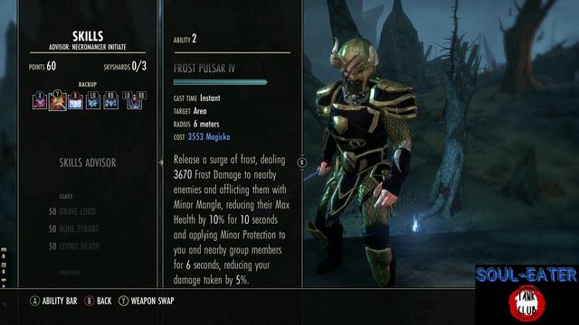'Soul-Eater' Necromancer Tank Build | Elder Scrolls Online | High Isle смотреть онлайн