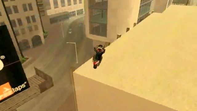 GTA San Andreas motorbike stunts (NRG 500) смотреть онлайн