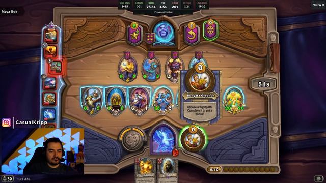 HOW IS THIS NOT A TOTAL THROW?! - Hearthstone Battlegrounds смотреть онлайн