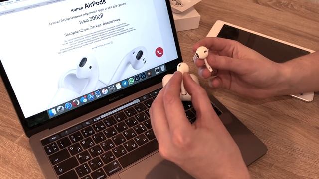 Обзор копии Apple AirPods - iFans смотреть онлайн