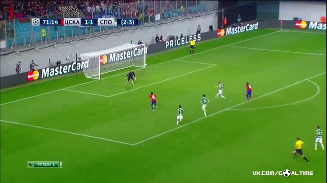 ЦСКА - Спортинг 3-1 смотреть онлайн