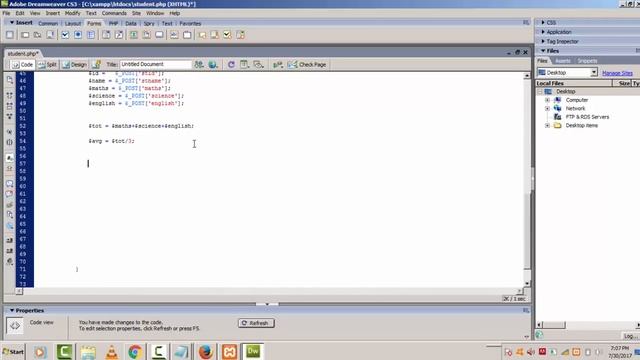 How to make a student marks calculation project in php смотреть онлайн