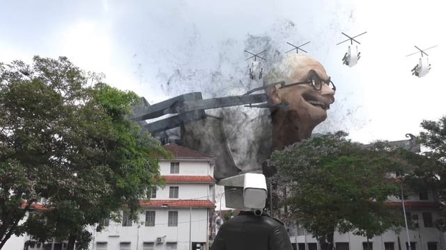 Scientist Skibidi Toilet 62 In Real Life