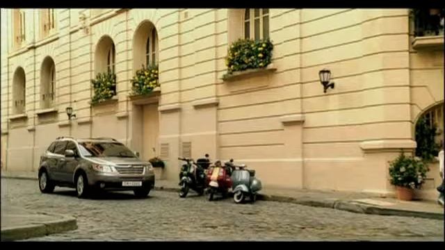 Subaru Tribeca тест драйв смотреть онлайн