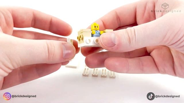 Quick LEGO Baby Crib Builds! Tutorial смотреть онлайн