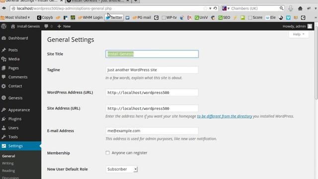 Change WordPress site title and tagline смотреть онлайн