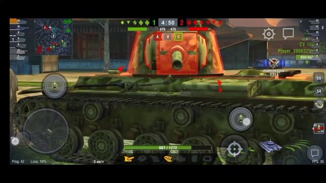 Играю в World of Tanks //На телефоне/Под музыку смотреть онлайн