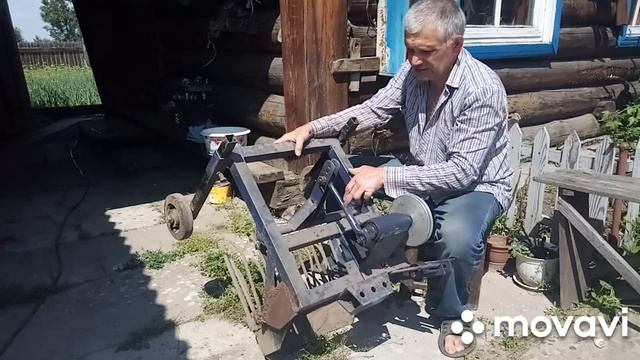картофелекопалка к мотоблоку своими руками. смотреть онлайн