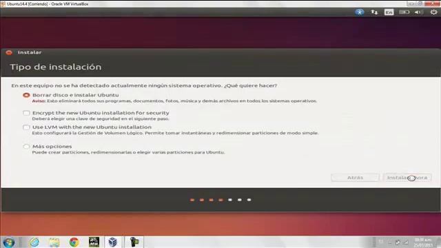 Instalación de UBUNTU 14 4 en Oracle VM Virtual Box смотреть онлайн