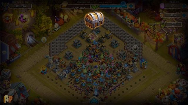 100000 НАКОПЛЕННЫХ САМОВ, МЕГА УДАЧА В КОНЦЕ, КУЧА СУНДУКОВ ЗАМКОВ, Castle Clash смотреть онлайн